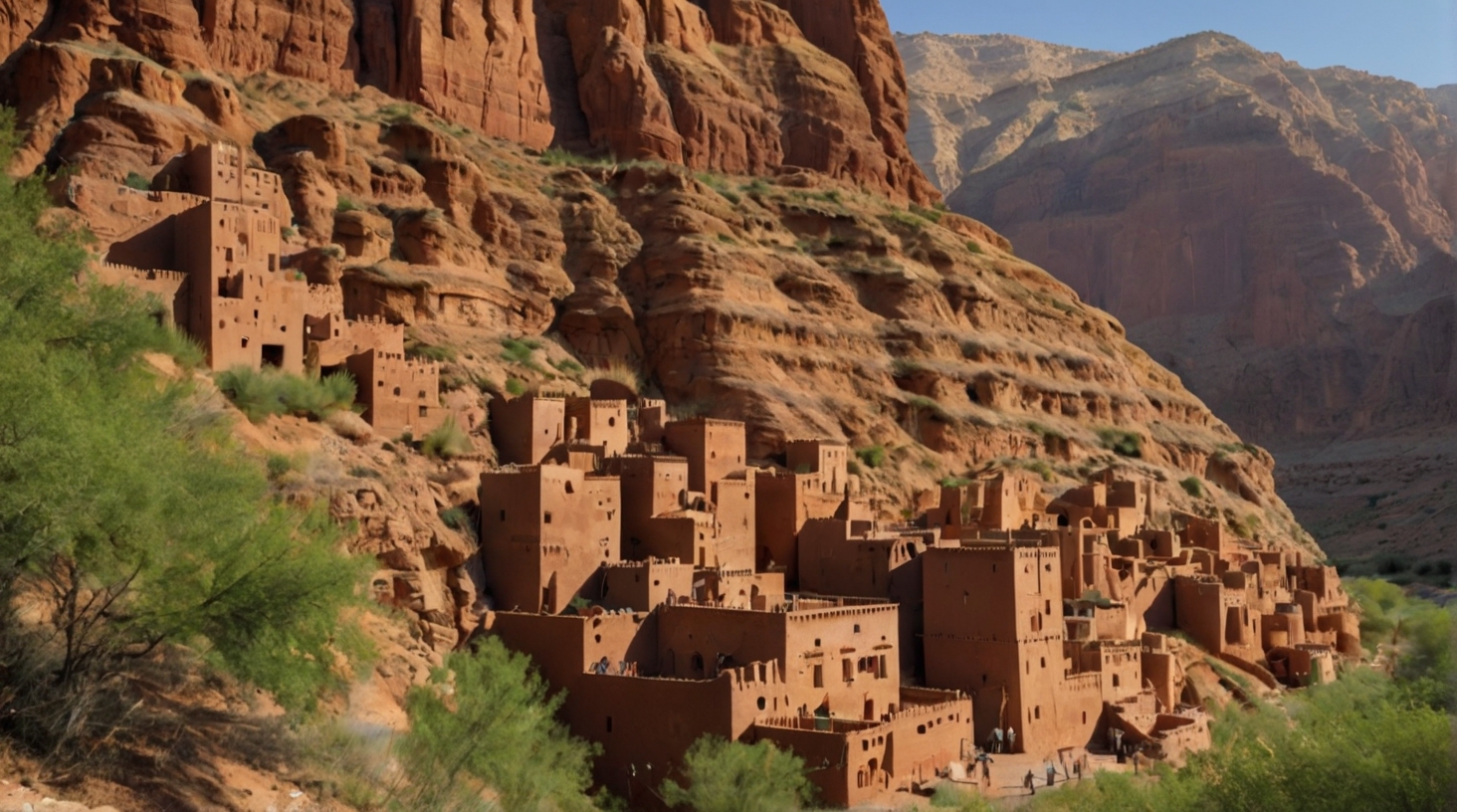 Image depicting various faunal adaptations to geological features, showcasing the intricate interplay between animals