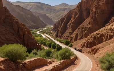 Historic Trade Routes Through Dades Gorges