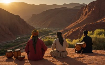 Traditional Music Origins in Dades Gorges